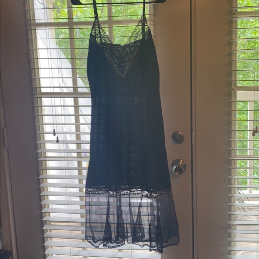 Vintage lace slip